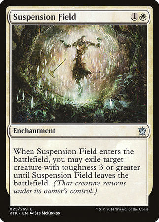 Suspension Field [Khans of Tarkir] | Exor Games Truro