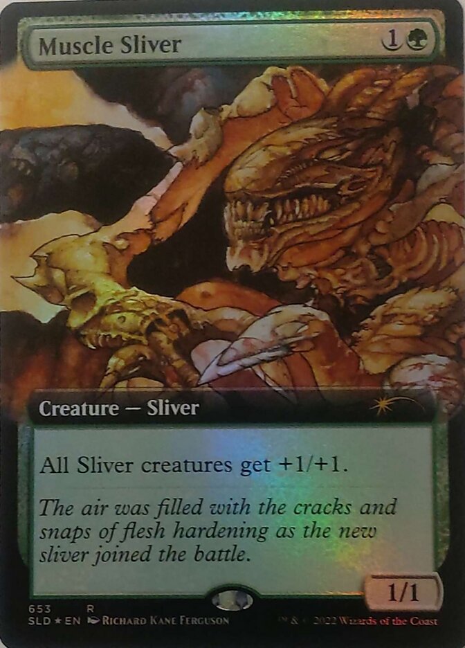 Muscle Sliver (Extended Art) [Secret Lair Drop Promos] | Exor Games Truro