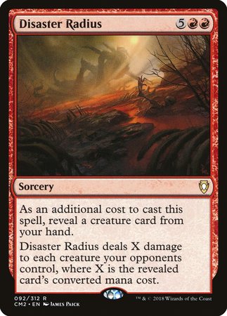 Disaster Radius [Commander Anthology Volume II] | Exor Games Truro