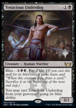 Tenacious Underdog (Promo Pack) [Streets of New Capenna Promos] | Exor Games Truro