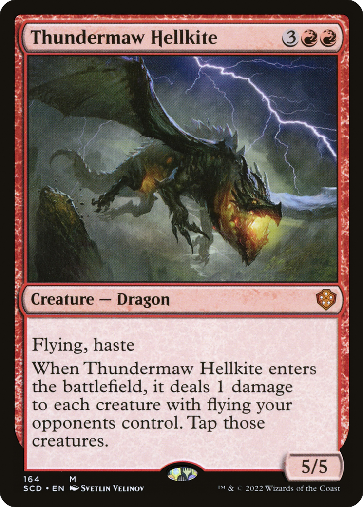 Thundermaw Hellkite [Starter Commander Decks] | Exor Games Truro