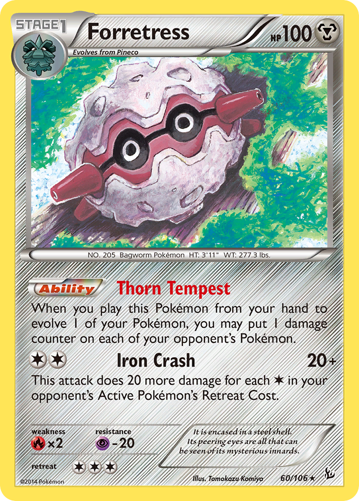 Forretress (60/106) [XY: Flashfire] | Exor Games Truro