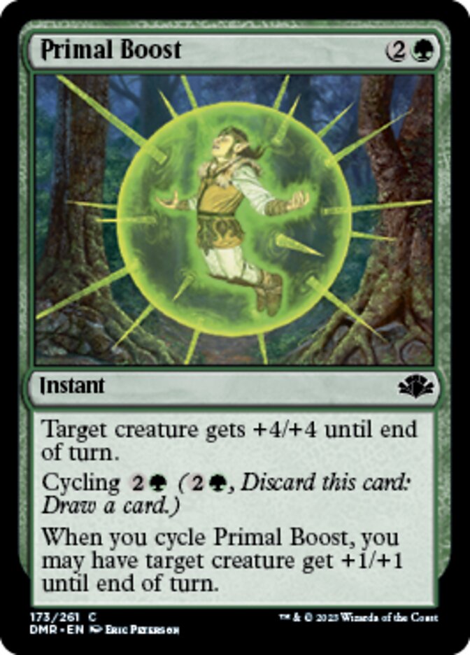 Primal Boost [Dominaria Remastered] | Exor Games Truro
