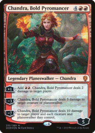 Chandra, Bold Pyromancer [Dominaria] | Exor Games Truro