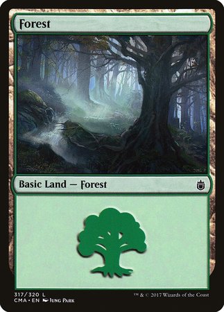 Forest (317) [Commander Anthology] | Exor Games Truro