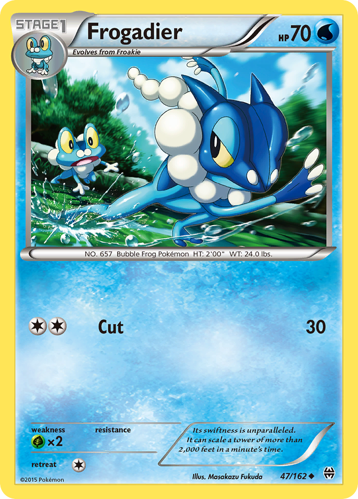 Frogadier (47/162) [XY: BREAKthrough] | Exor Games Truro