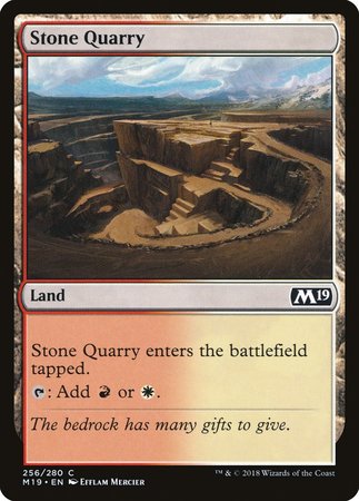 Stone Quarry [Core Set 2019] | Exor Games Truro