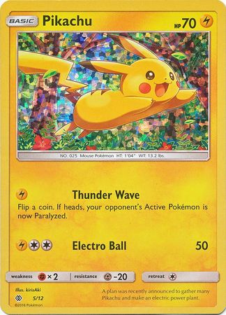 Pikachu (5/12) [McDonald's Promos: 2017 Collection] | Exor Games Truro