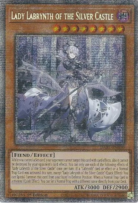 Lady Labrynth of the Silver Castle [DABL-EN030] Starlight Rare | Exor Games Truro