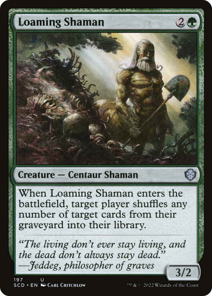 Loaming Shaman [Starter Commander Decks] | Exor Games Truro