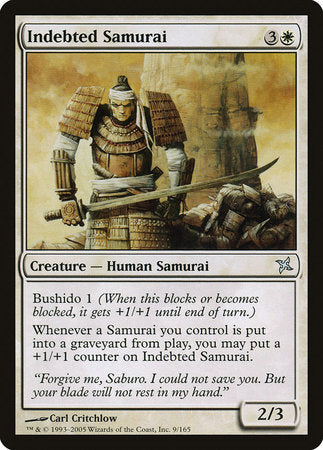 Indebted Samurai [Betrayers of Kamigawa] | Exor Games Truro