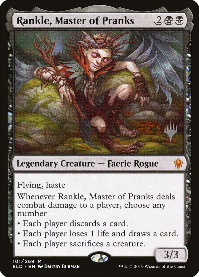 Rankle, Master of Pranks (Promo Pack) [Throne of Eldraine Promos] | Exor Games Truro