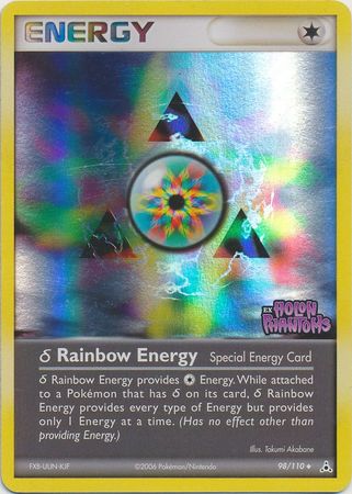 Rainbow Energy (98/110) (Delta Species) (Stamped) [EX: Holon Phantoms] | Exor Games Truro