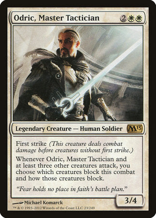 Odric, Master Tactician [Magic 2013] | Exor Games Truro