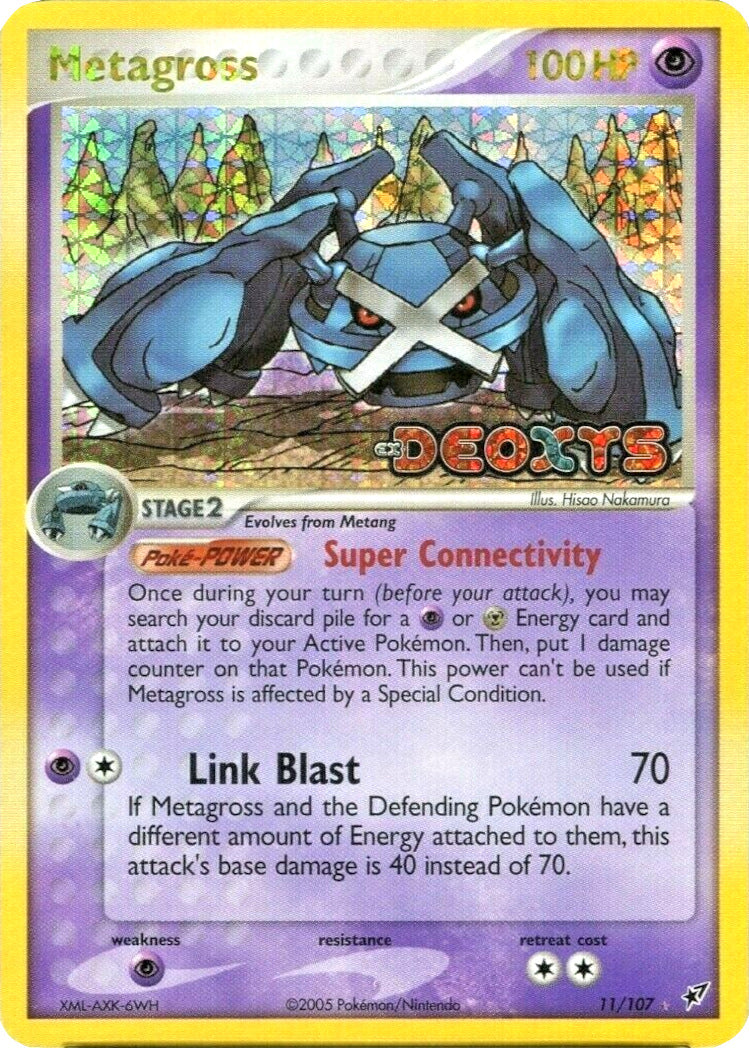 Metagross (11/107) (Stamped) [EX: Deoxys] | Exor Games Truro