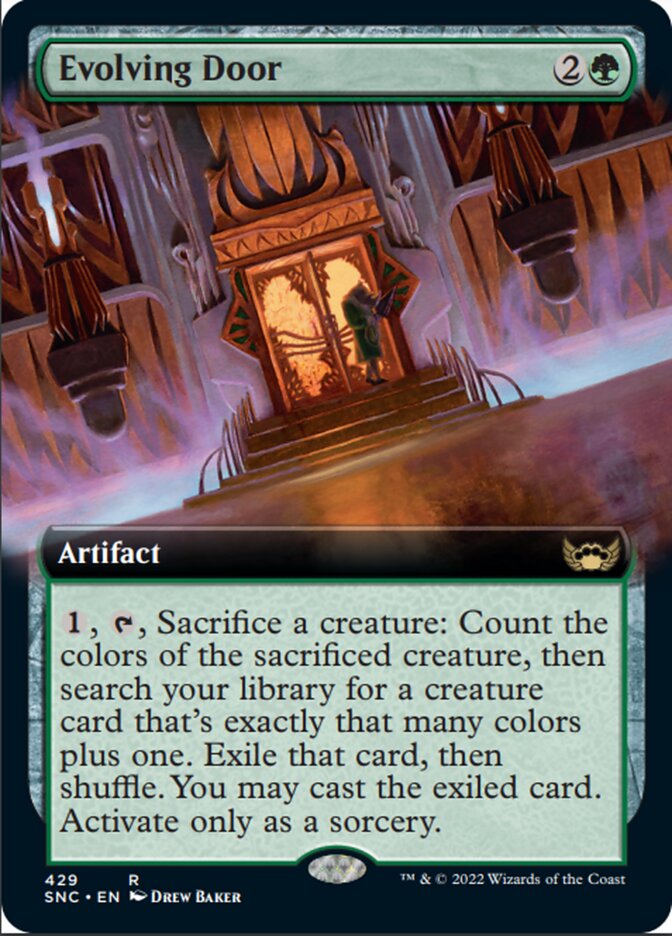 Evolving Door (Extended Art) [Streets of New Capenna] | Exor Games Truro