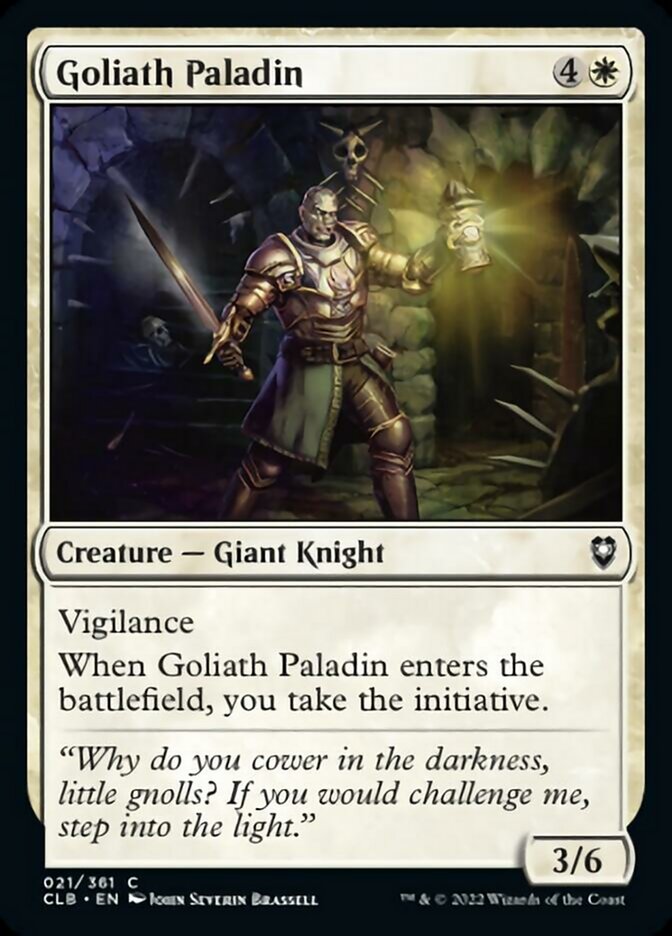 Goliath Paladin [Commander Legends: Battle for Baldur's Gate] | Exor Games Truro