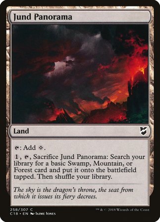 Jund Panorama [Commander 2018] | Exor Games Truro