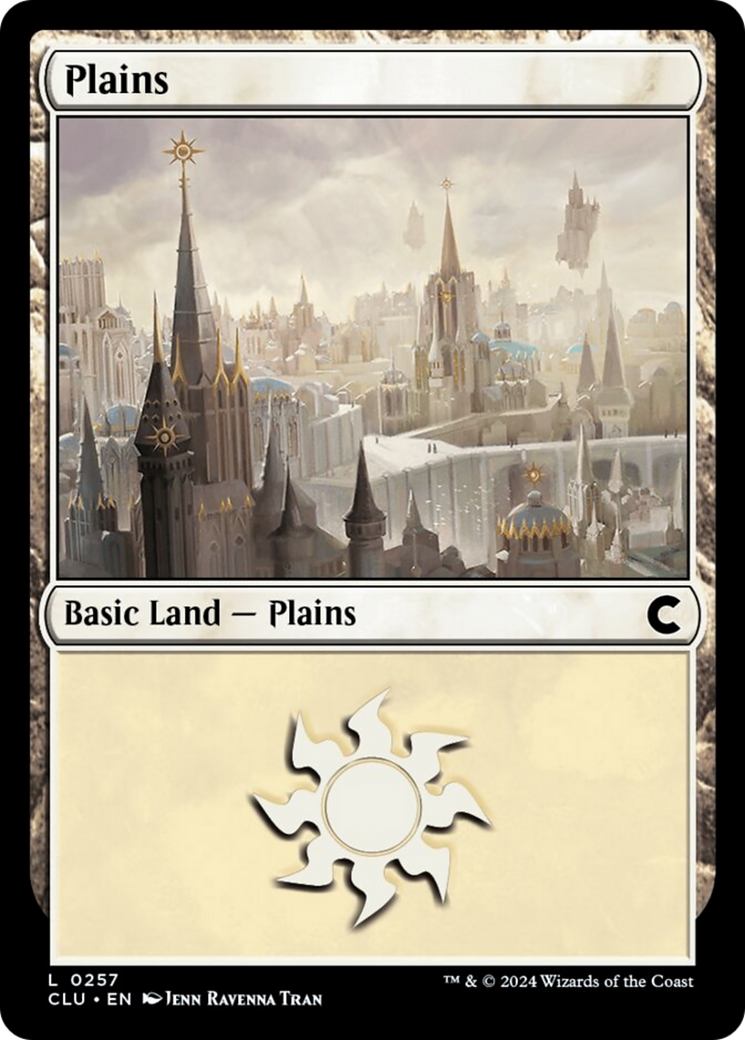 Plains (0257) [Ravnica: Clue Edition] | Exor Games Truro