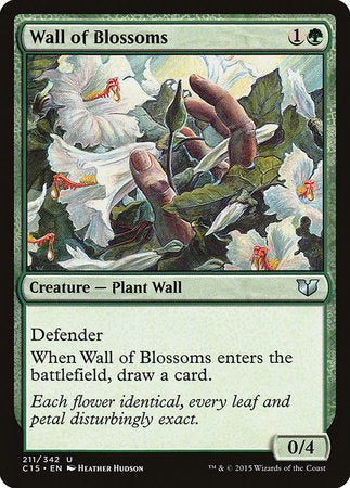 Wall of Blossoms [Commander 2015] | Exor Games Truro