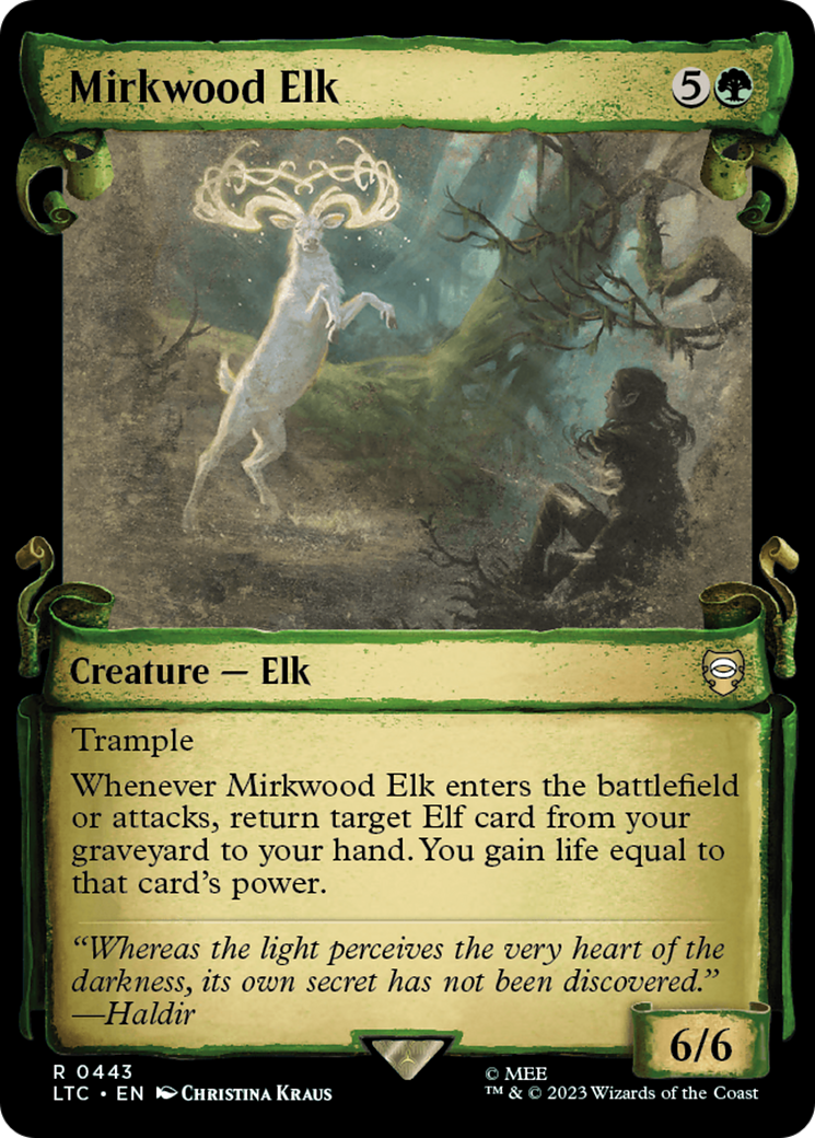 Mirkwood Elk [The Lord of the Rings: Tales of Middle-Earth Commander Showcase Scrolls] | Exor Games Truro