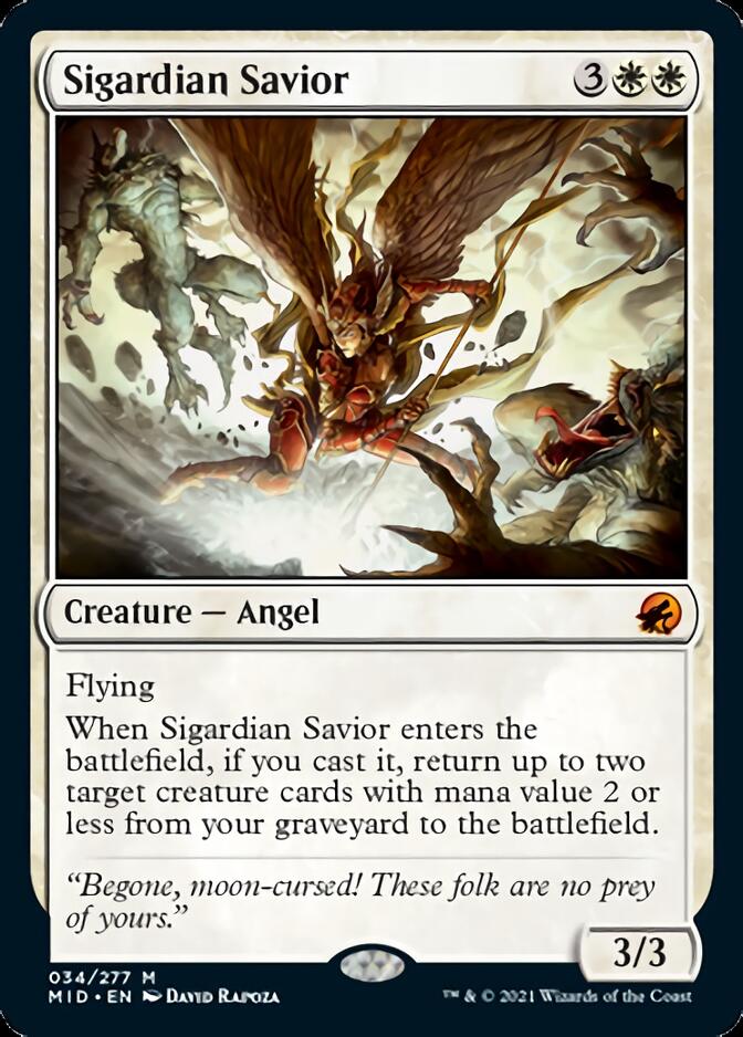Sigardian Savior [Innistrad: Midnight Hunt] | Exor Games Truro