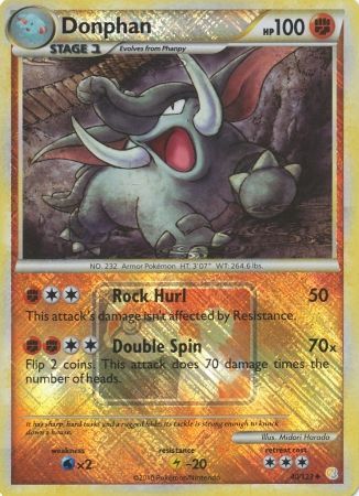 Donphan (40/123) (League Promo) [HeartGold & SoulSilver: Base Set] | Exor Games Truro