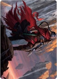 Anowon, the Ruin Thief Art Card [Zendikar Rising Art Series] | Exor Games Truro
