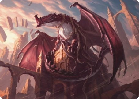 Velomachus Lorehold Art Card [Strixhaven: School of Mages Art Series] | Exor Games Truro