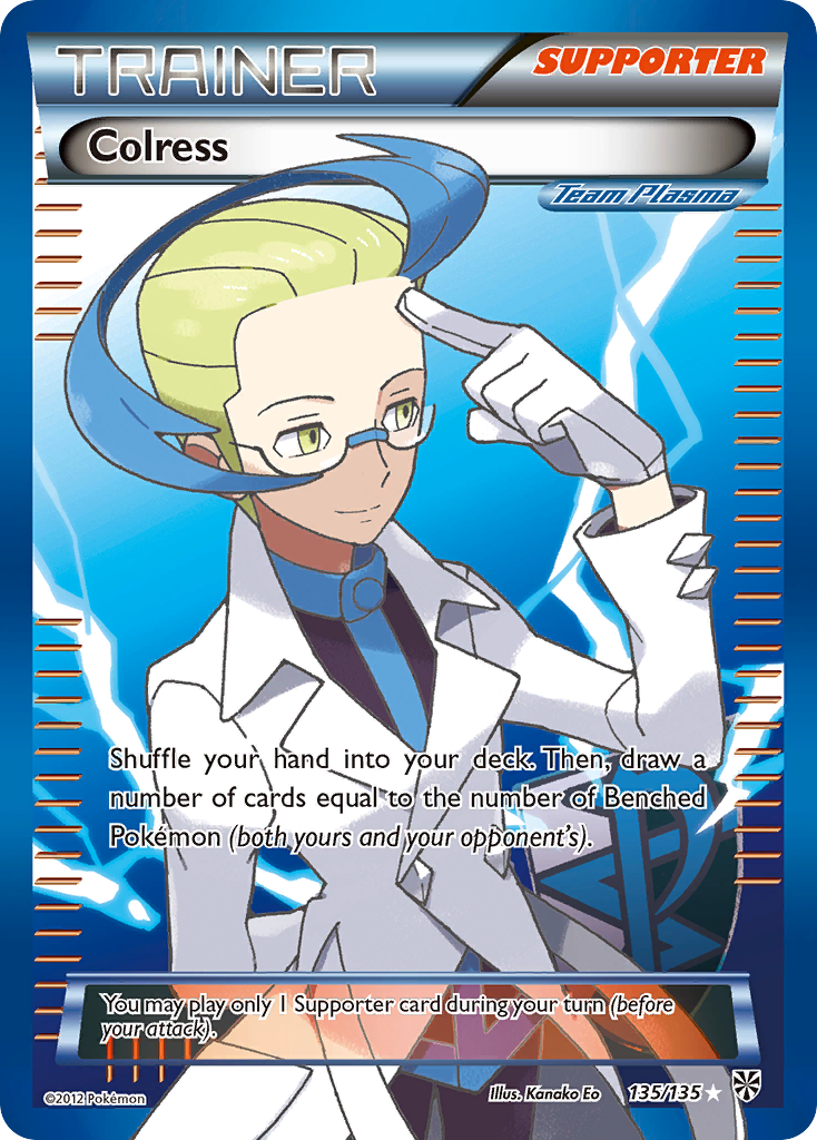 Colress (135/135) [Black & White: Plasma Storm] | Exor Games Truro