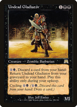 Undead Gladiator [Onslaught] | Exor Games Truro