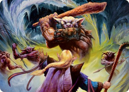 Den of the Bugbear (Dungeon Module) Art Card [Dungeons & Dragons: Adventures in the Forgotten Realms Art Series] | Exor Games Truro