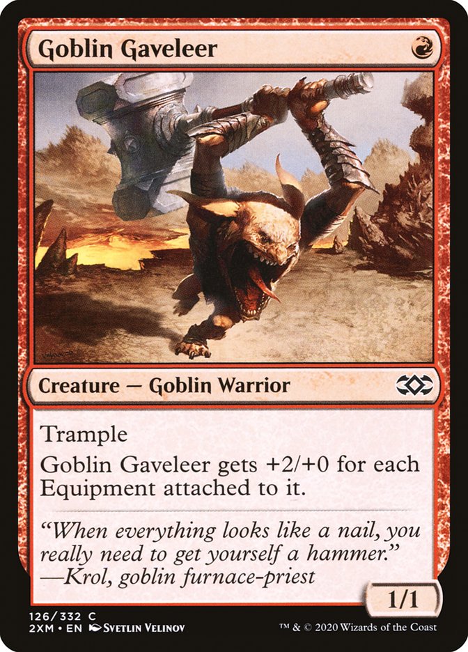 Goblin Gaveleer [Double Masters] | Exor Games Truro