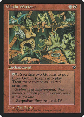 Goblin Warrens [Fallen Empires] | Exor Games Truro