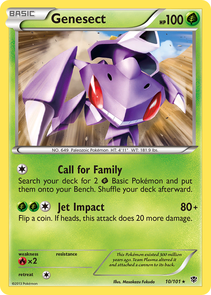 Genesect (10/101) [Black & White: Plasma Blast] | Exor Games Truro