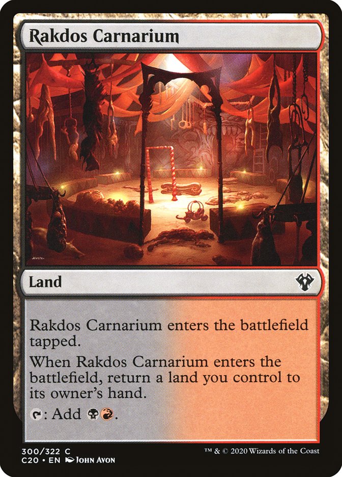 Rakdos Carnarium [Commander 2020] | Exor Games Truro