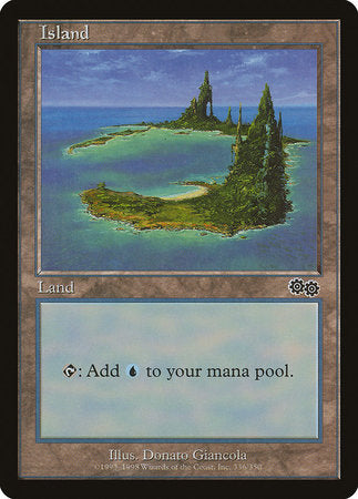 Island (336) [Urza's Saga] | Exor Games Truro