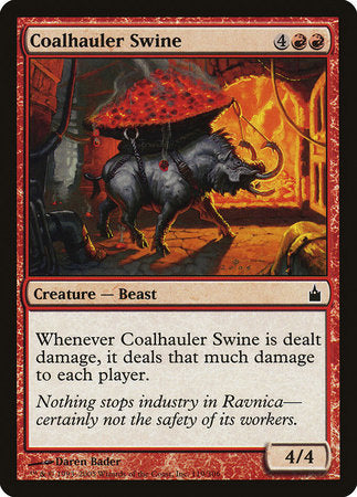 Coalhauler Swine [Ravnica: City of Guilds] | Exor Games Truro