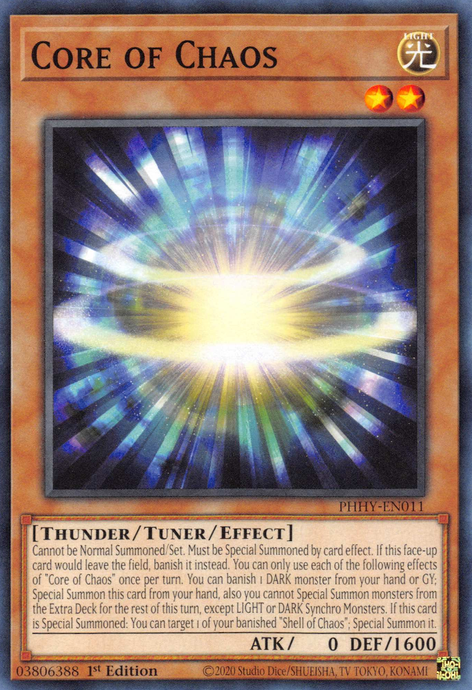Core of Chaos [PHHY-EN011] Common | Exor Games Truro
