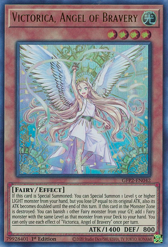 Victorica, Angel of Bravery [GFP2-EN042] Ultra Rare | Exor Games Truro