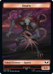 Spawn // Plaguebearer of Nurgle (Surge Foil) [Universes Beyond: Warhammer 40,000 Tokens] | Exor Games Truro