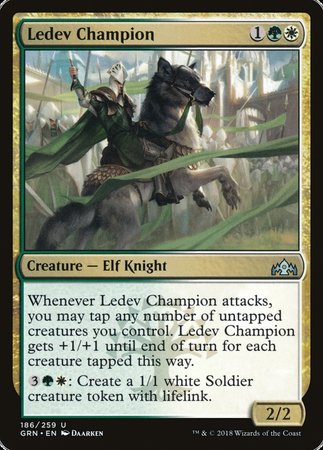 Ledev Champion [Guilds of Ravnica] | Exor Games Truro