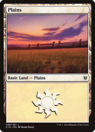 Plains (338) [Commander 2016] | Exor Games Truro