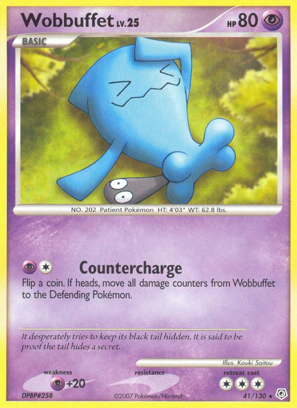 Wobbuffet (41/130) [Diamond & Pearl: Base Set] | Exor Games Truro