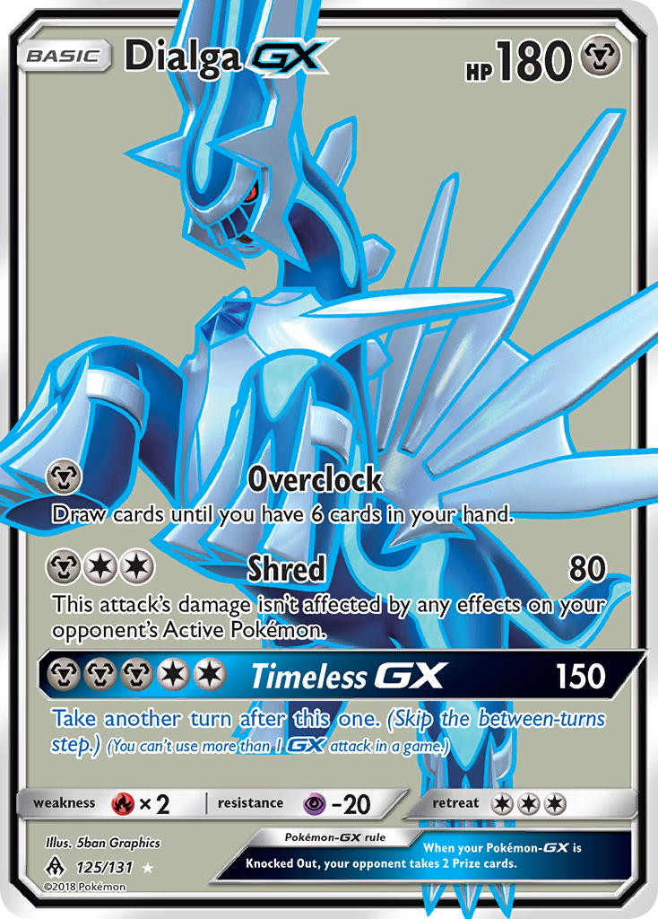 Dialga GX (125/131) [Sun & Moon: Forbidden Light] | Exor Games Truro