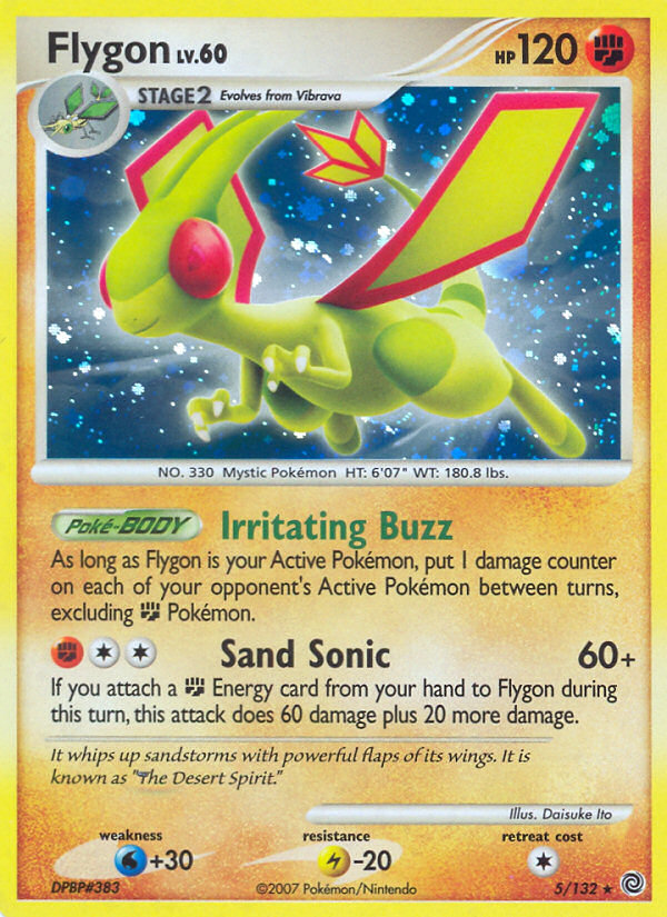 Flygon (5/132) [Diamond & Pearl: Secret Wonders] | Exor Games Truro