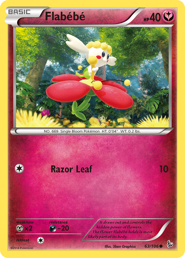 Flabebe (63/106) [XY: Flashfire] | Exor Games Truro