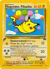 Pikachu (25) (Flying) [Pikachu World Collection Promos] | Exor Games Truro