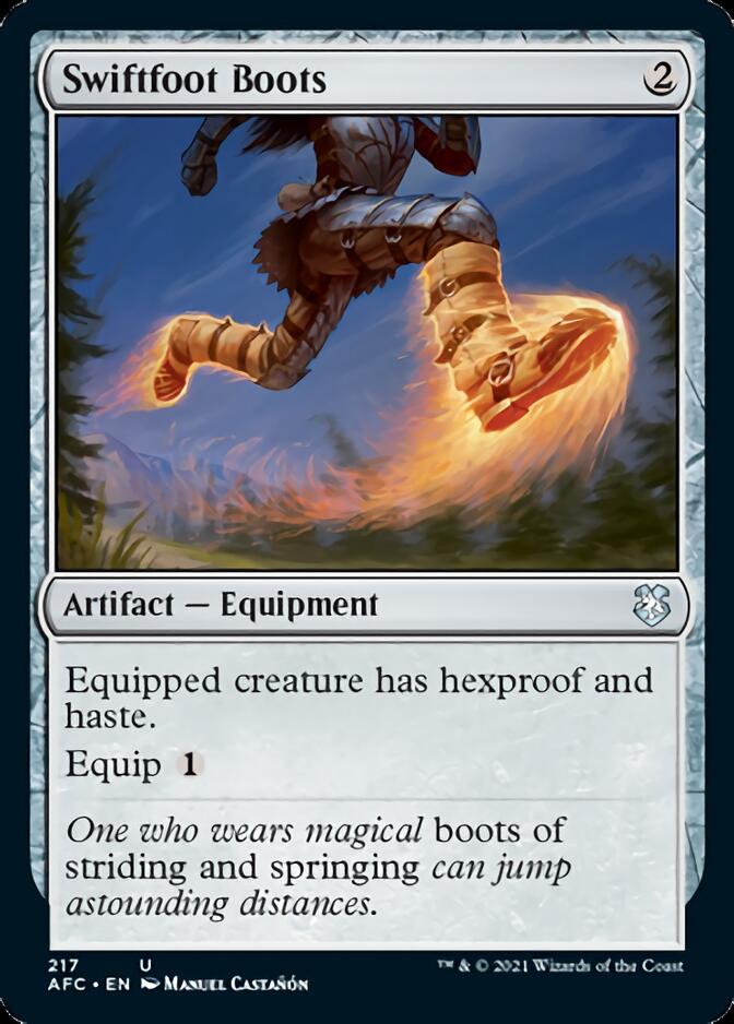 Swiftfoot Boots [Dungeons & Dragons: Adventures in the Forgotten Realms Commander] | Exor Games Truro