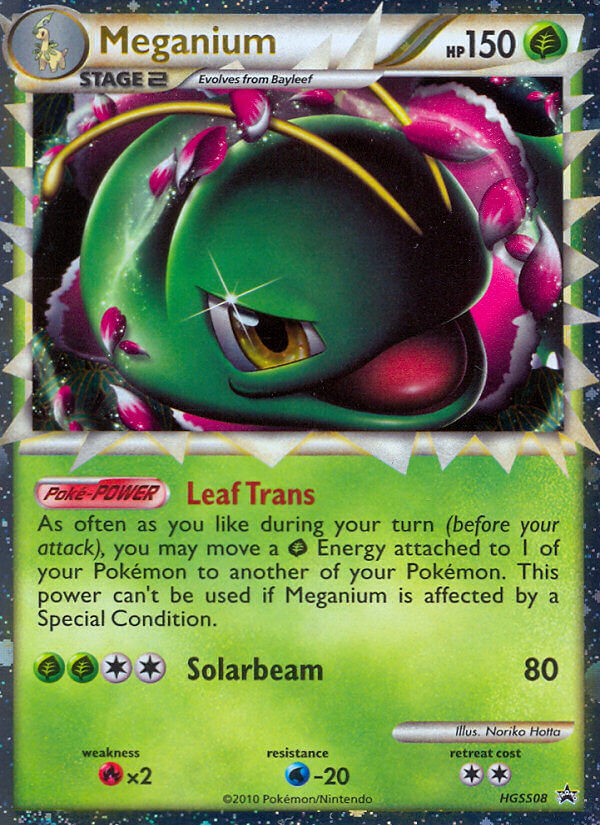 Meganium (HGSS08) [HeartGold & SoulSilver: Black Star Promos] | Exor Games Truro